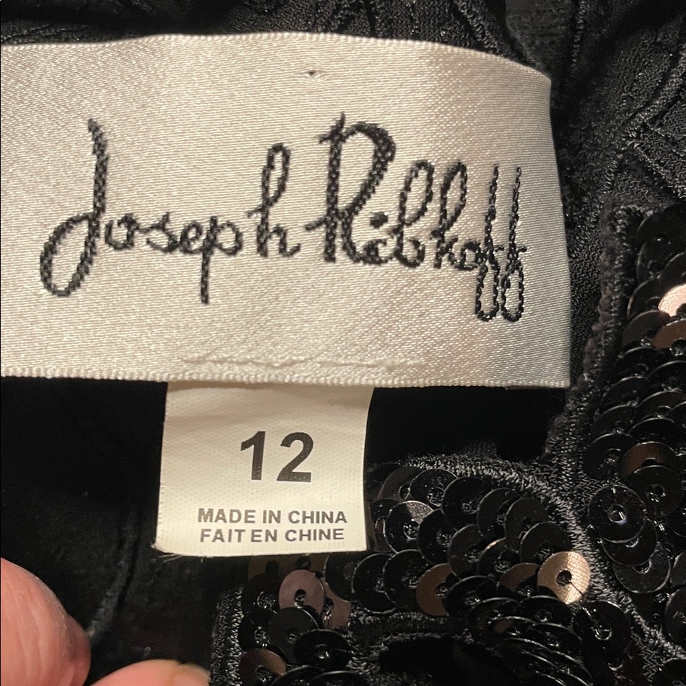 Joseph Ribkoff Dress Sequin Appliqué Style 161995 - Picture 2 of 15